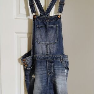 Men's Blue Denim Overalls